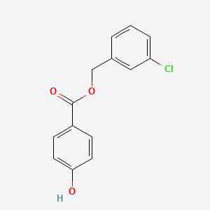 (3-Chlorophenyl)methyl 4-hydroxybenzoate