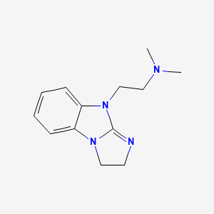 2-(2,3-Dihydro-9H-benzo[d]imidazo[1,2-a]imidazol-9-yl)-N,N-dimethylethan-1-amine