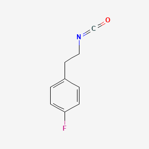 molecular formula C9H8FNO B1336053 4-氟苯乙基异氰酸酯 CAS No. 65535-53-7