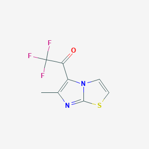 2,2,2-Trifluoro-1-(6-methylimidazo[2,1-b]thiazol-5-yl)ethan-1-one