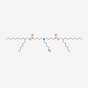 molecular formula C46H91NO5 B13360669 Bis(2-hexyldecyl) 5,5'-((4-hydroxybutyl)azanediyl)dipentanoate 