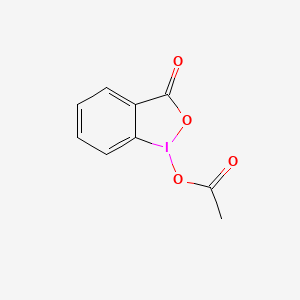 molecular formula C9H7IO4 B1336067 1,2-苯并二氧唑-3(1H)-酮, 1-(乙酰氧基)- CAS No. 1829-26-1