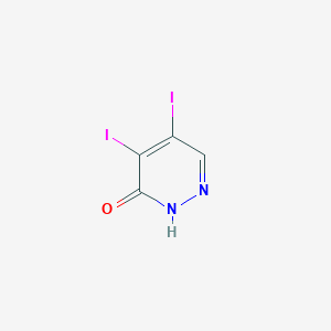 4,5-Diiodopyridazin-3(2H)-one