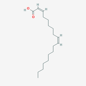 (2Z,9Z)-Octadeca-2,9-dienoic acid