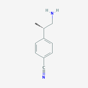 (S)-4-(1-Aminopropan-2-yl)benzonitrile