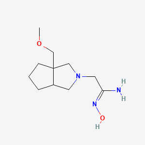 N'-Hydroxy-2-(3a-(methoxymethyl)hexahydrocyclopenta[c]pyrrol-2(1H)-yl)acetimidamide