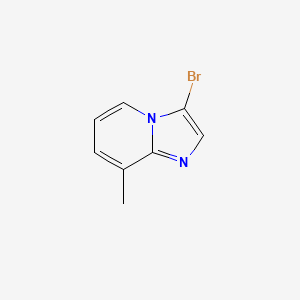 B1336084 3-Bromo-8-methylimidazo[1,2-a]pyridine CAS No. 866135-66-2