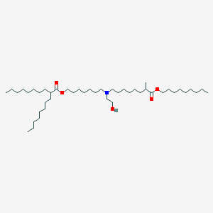 7-((2-Hydroxyethyl)(7-methyl-8-(nonyloxy)-8-oxooctyl)amino)heptyl 2-octyldecanoate