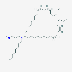 N1-((6Z,9Z,28Z,31Z)-Heptatriaconta-6,9,28,31-tetraen-19-yl)-N3,N3-dimethyl-N1-nonylpropane-1,3-diamine