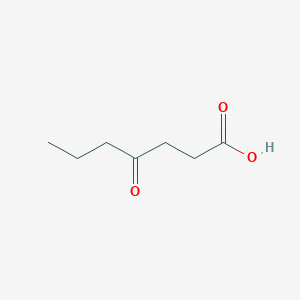 molecular formula C7H12O3 B1336091 4-Oxoheptanoic acid CAS No. 924-97-0