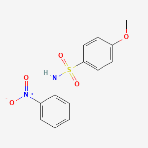 4-methoxy-N-(2-nitrophenyl)benzenesulfonamide