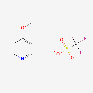 4-Methoxy-1-methylpyridin-1-ium trifluoromethanesulfonate