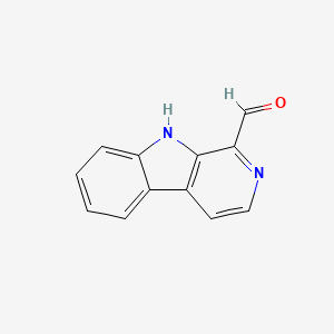 B1336114 9H-pyrido[3,4-b]indole-1-carbaldehyde CAS No. 20127-63-3