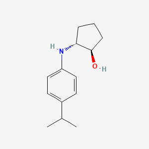 (1R,2R)-2-((4-Isopropylphenyl)amino)cyclopentan-1-ol