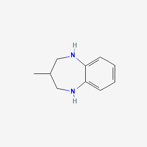 B1336119 3-methyl-2,3,4,5-tetrahydro-1H-1,5-benzodiazepine CAS No. 133405-86-4