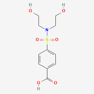 4-{[Bis(2-hydroxyethyl)amino]sulfonyl}benzoic acid