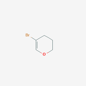 molecular formula C5H7BrO B1336128 5-溴-3,4-二氢-2H-吡喃 CAS No. 26274-19-1
