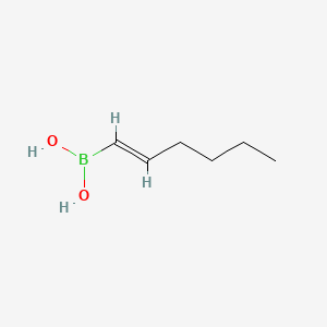 molecular formula C6H13BO2 B1336129 E-己烯-1-基硼酸 CAS No. 42599-18-8