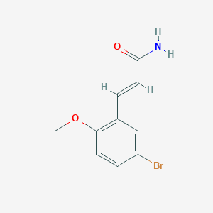 3-(5-Bromo-2-methoxyphenyl)acrylamide