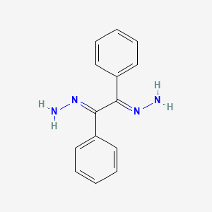 molecular formula C14H14N4 B1336138 Diphenylethanedione dihydrazone CAS No. 4702-78-7
