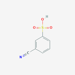 molecular formula C7H5NO3S B13361475 3-cyanobenzenesulfonic Acid 