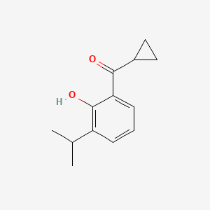 Cyclopropyl(2-hydroxy-3-isopropylphenyl)methanone