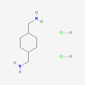 molecular formula C8H20Cl2N2 B13361658 trans-Cyclohexane-1,4-diyldimethanamine dihydrochloride 