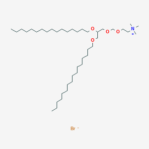 2-((2,3-Bis(hexadecyloxy)propoxy)methoxy)-N,N,N-trimethylethanaminium bromide