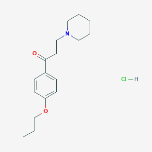 molecular formula C17H26ClNO2 B133617 普鲁卡因盐酸盐 CAS No. 1155-49-3