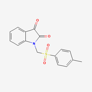 1-{[(4-methylphenyl)sulfonyl]methyl}-1H-indole-2,3-dione