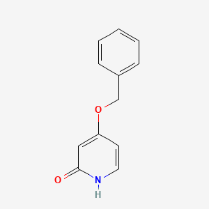 molecular formula C12H11NO2 B1336177 4-苄氧基-2-(1H)-吡啶酮 CAS No. 53937-02-3