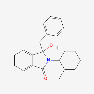 3-Benzyl-3-hydroxy-2-(2-methylcyclohexyl)-1-isoindolinone