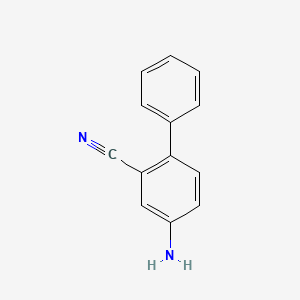 4-Amino-biphenyl-2-carbonitrile