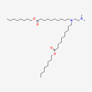 Dioctyl 10,10'-((2-(dimethylamino)ethyl)azanediyl)bis(decanoate)