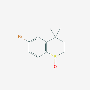 6-Bromo-4,4-dimethylthiochroman 1-oxide