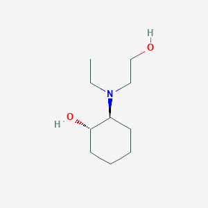 (1S,2S)-2-(Ethyl(2-hydroxyethyl)amino)cyclohexan-1-ol