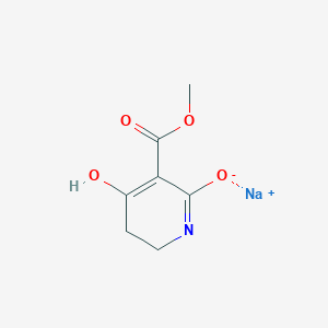 Sodium 3-(methoxycarbonyl)-4-oxo-1,4,5,6-tetrahydropyridin-2-olate