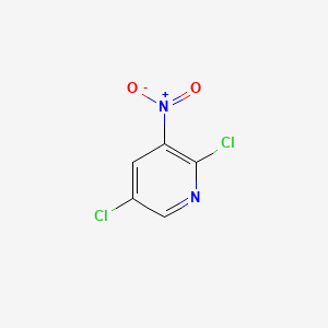molecular formula C5H2Cl2N2O2 B1336234 2,5-二氯-3-硝基吡啶 CAS No. 21427-62-3