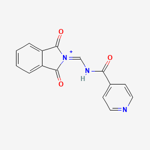 N-((1,3-Dioxo-2l4-isoindolin-2-ylidene)methyl)isonicotinamide