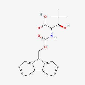 Fmoc-(2S,3R)-2-amino-3-hydroxy-4,4-dimethylpentanoic acid