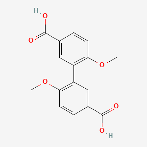 6,6'-Dimethoxy[1,1'-biphenyl]-3,3'-dicarboxylic acid