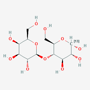 molecular formula C12H22O11 B13362691 D-Lactose-1-13C 