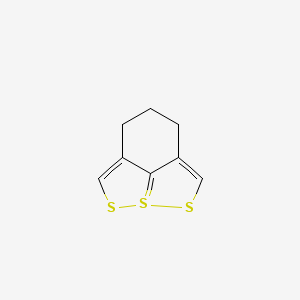 4,5-dihydro-3H-8lambda~4~-[1,2]dithiolo[4,5,1-hi][1,2]benzodithiole