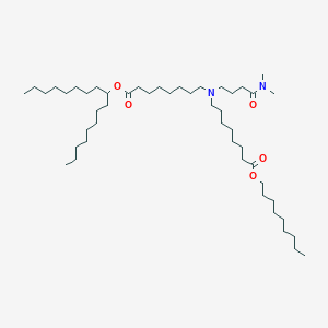 Heptadecan-9-yl 8-((4-(dimethylamino)-4-oxobutyl)(8-(nonyloxy)-8-oxooctyl)amino)octanoate