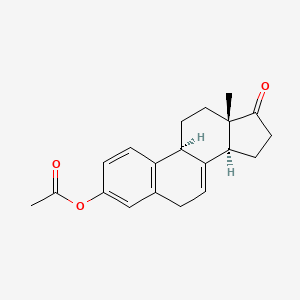 molecular formula C20H22O3 B1336302 3-羟基雌甾-1,3,5(10),7-四烯-17-酮 3-乙酸酯 CAS No. 43085-97-8
