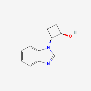 Rel-(1R,2R)-2-(1H-benzo[d]imidazol-1-yl)cyclobutan-1-ol