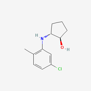 (1R,2R)-2-((5-Chloro-2-methylphenyl)amino)cyclopentan-1-ol