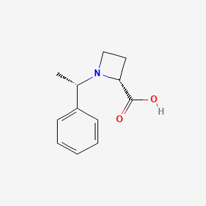 (R)-1-((S)-1-Phenylethyl)azetidine-2-carboxylic acid