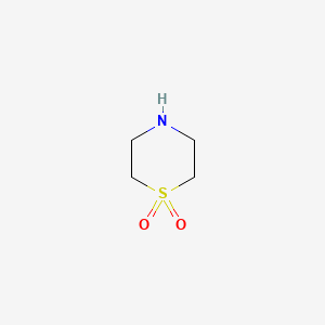 molecular formula C4H9NO2S B1336332 硫代吗啉 1,1-二氧化物 CAS No. 39093-93-1
