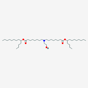 molecular formula C44H87NO5 B13363364 Di(tridecan-5-yl) 8,8'-((2-hydroxyethyl)azanediyl)dioctanoate 